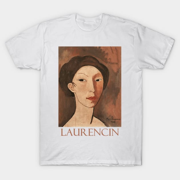 Self Portrait (1908) by Marie Laurencin T-Shirt by Naves